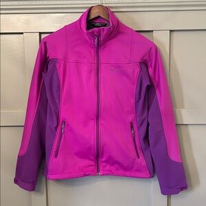 Marmot Gore Windstopper Leadville Jacket Full Zip Purple Pink Size Medium